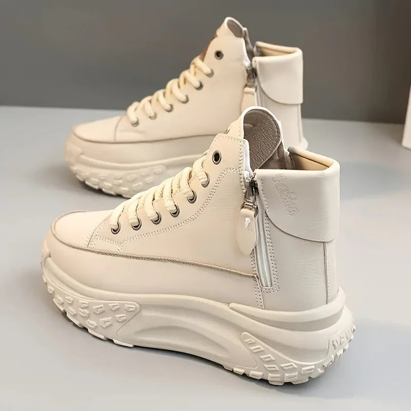 Hoge platform sneakers