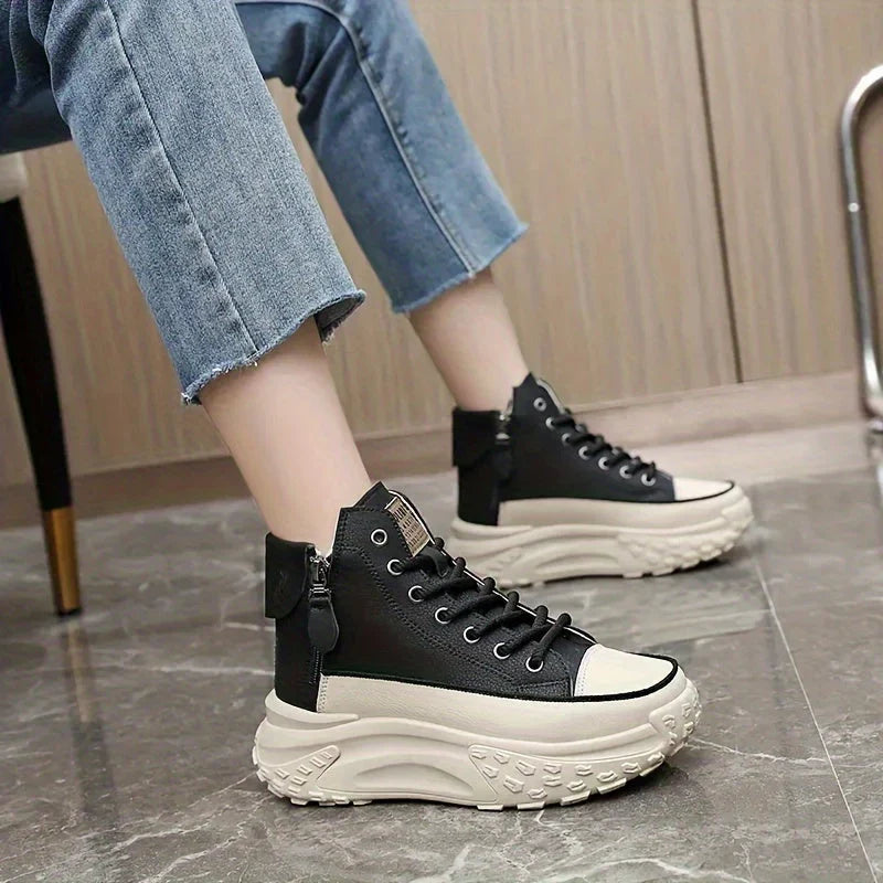 Hoge platform sneakers