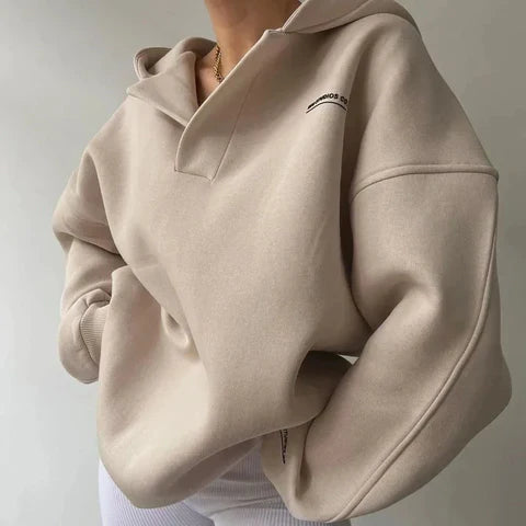 Mila Dames Hoodie | Zachte Stof, Casual Elegantie