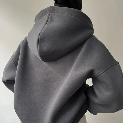 Mila Dames Hoodie | Zachte Stof, Casual Elegantie