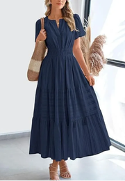 Marieke | Vrouwen Maxi Jurk met Kanten Detail – Elegant, Tijdloos en Chic