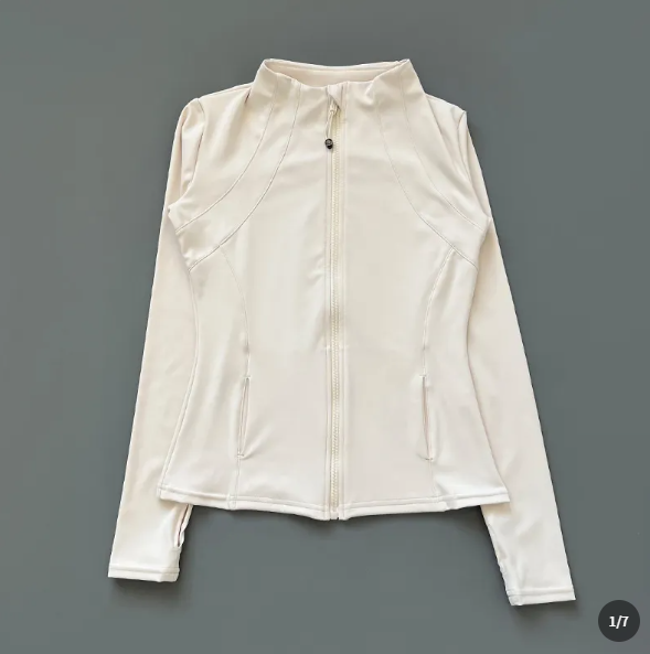 Romy Fitness Jacket Dames | Sportieve Jas met Sneldrogende Stof en Staande Kraag