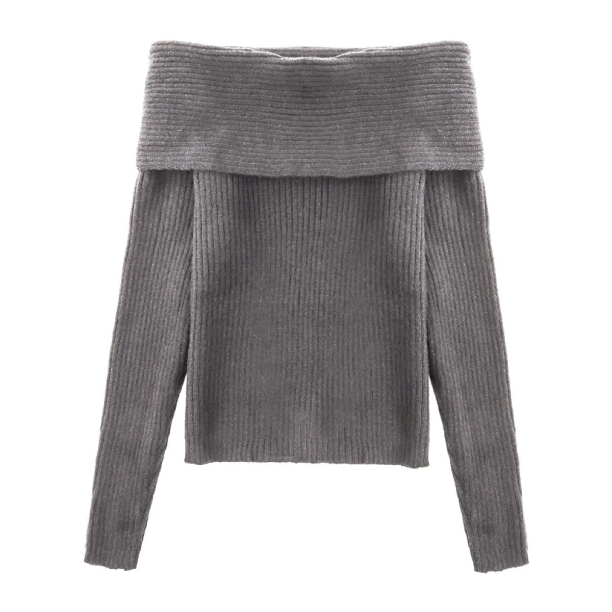 Marjorie | Dames off-shoulder trui met elegante losse pasvorm