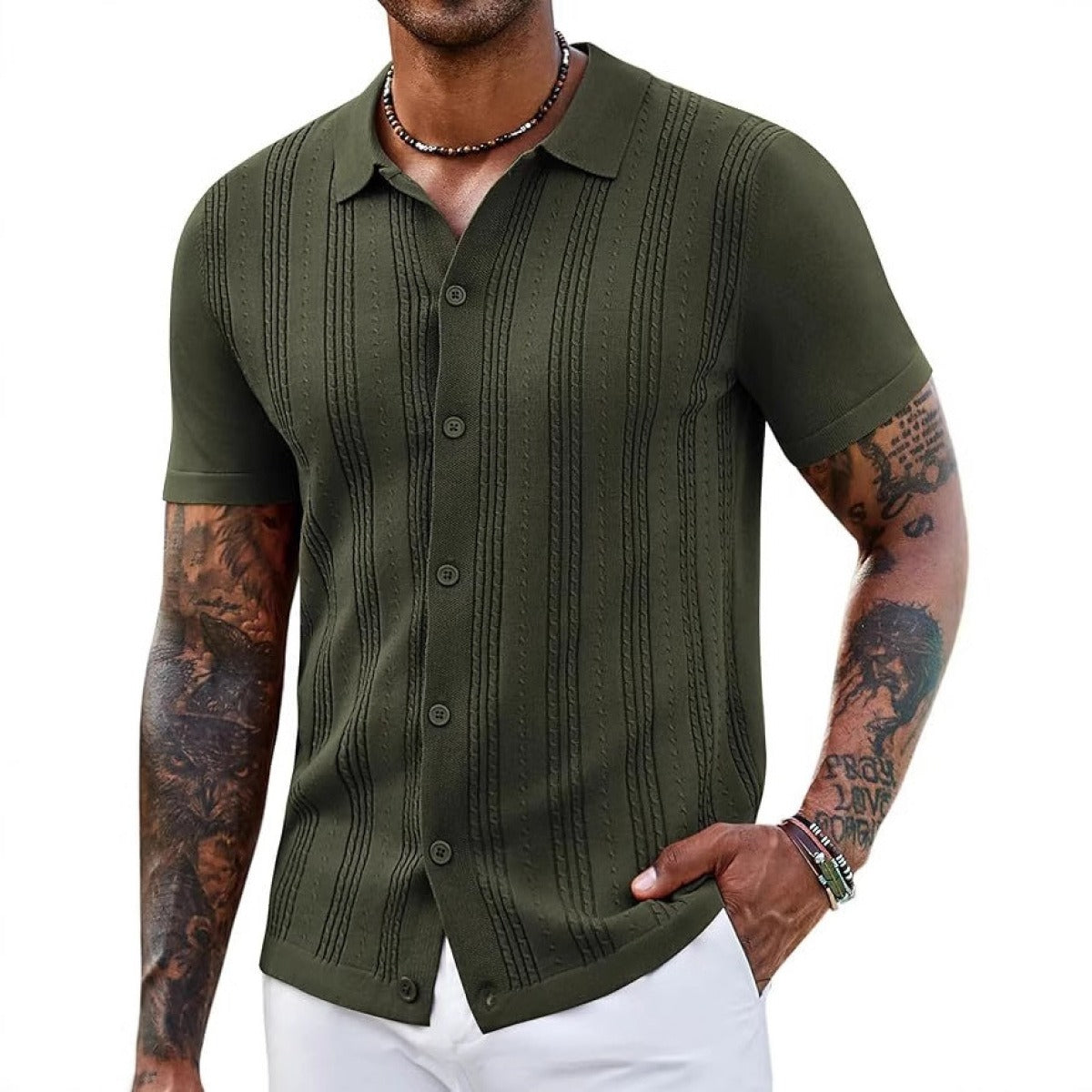 Heren Slim Fit Polo – Casual voor Dagelijks Gebruik