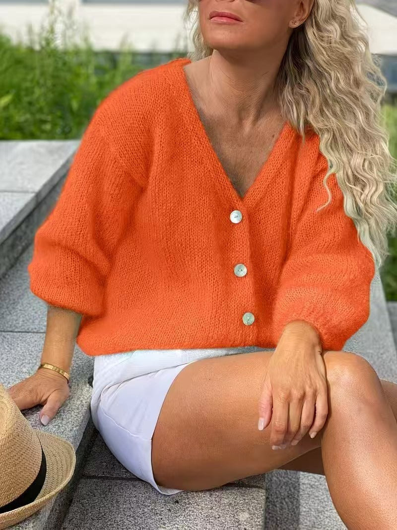 Sanne -  Klassieke V-Hals Gilet Voor Vrouwen