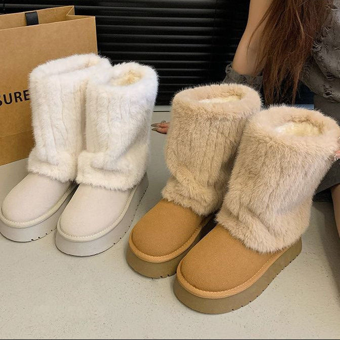 Winter Laarzen | Dames Laarzen met Luxe Voering en Casual Ontwerp