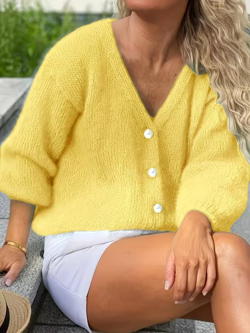 Sanne -  Klassieke V-Hals Gilet Voor Vrouwen