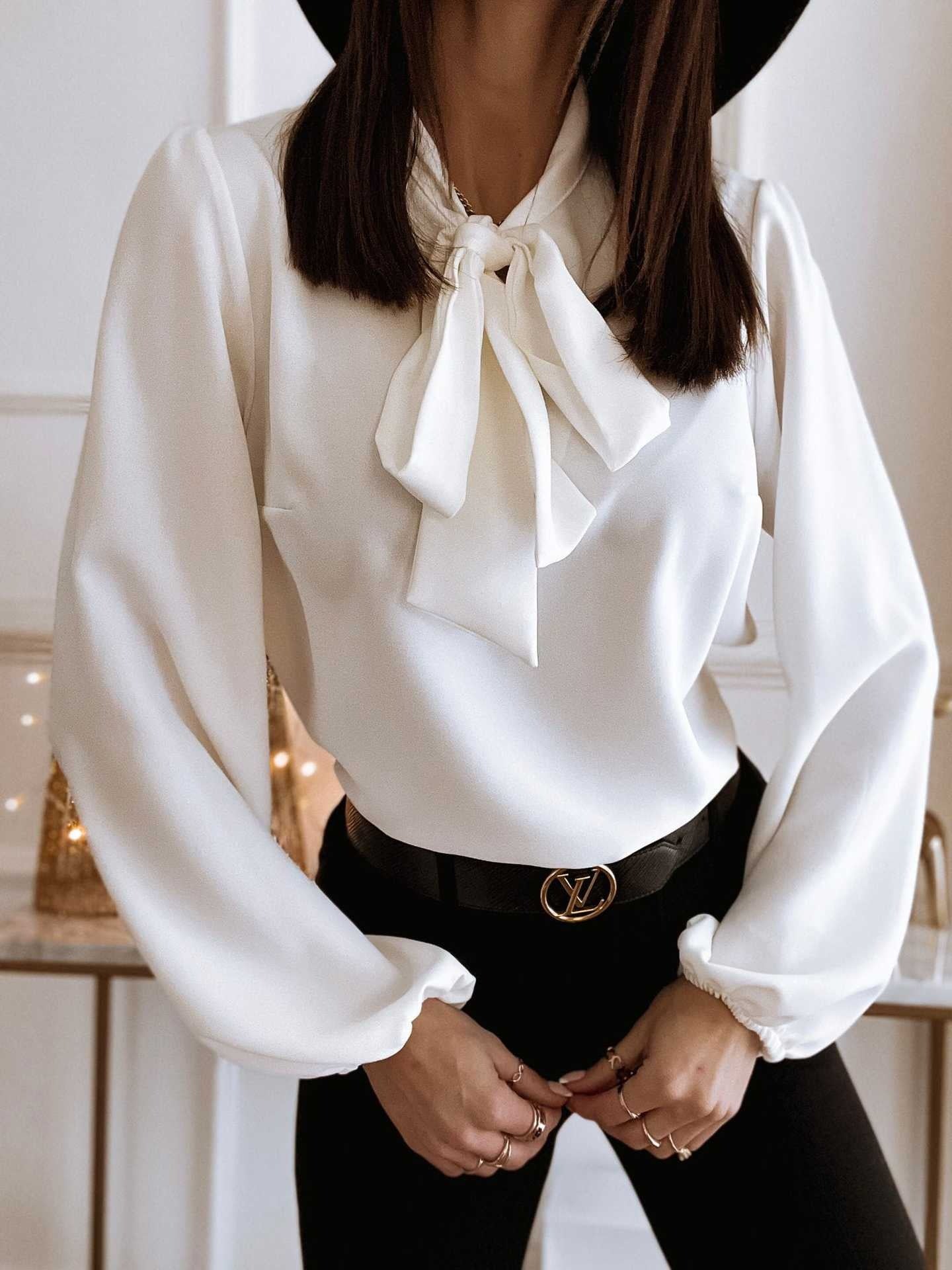 Maria | Elegante blouse met strikdetail voor dames