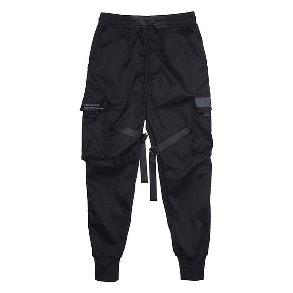 Heren Cargo Joggingbroek Techwear met Verstelbare Riempjes