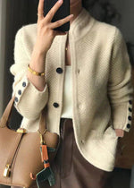 Dames Cardigan Losse Fit – Zacht Gebreid Vest Open Model