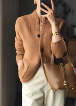 Dames Cardigan Losse Fit – Zacht Gebreid Vest Open Model