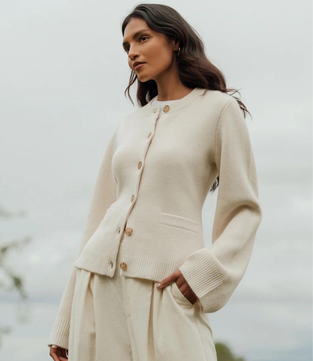 Isabella vest dames | Trendy getailleerd vest van wolblend met comfortabele pasvorm
