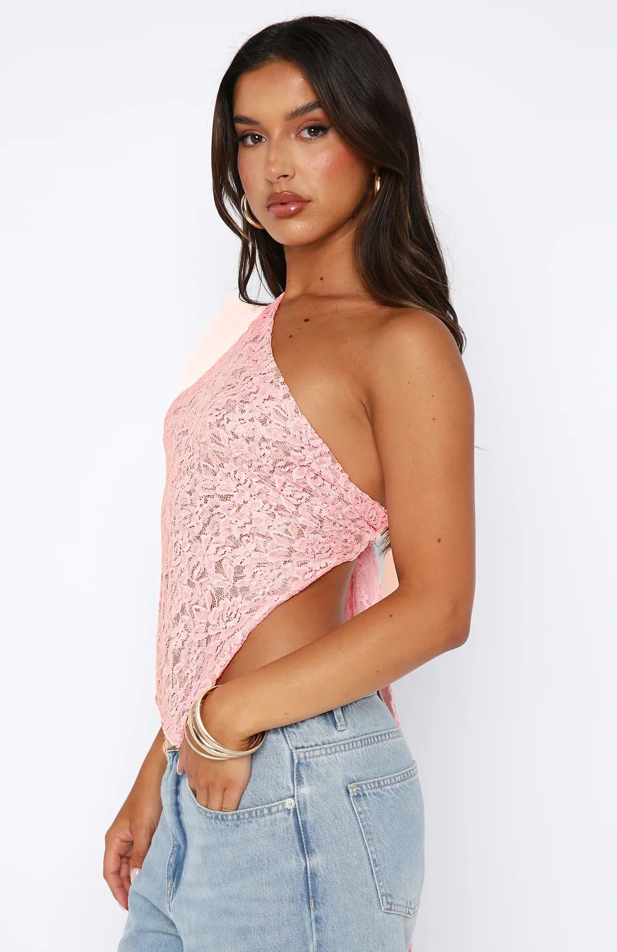 Kanten top | One shoulder