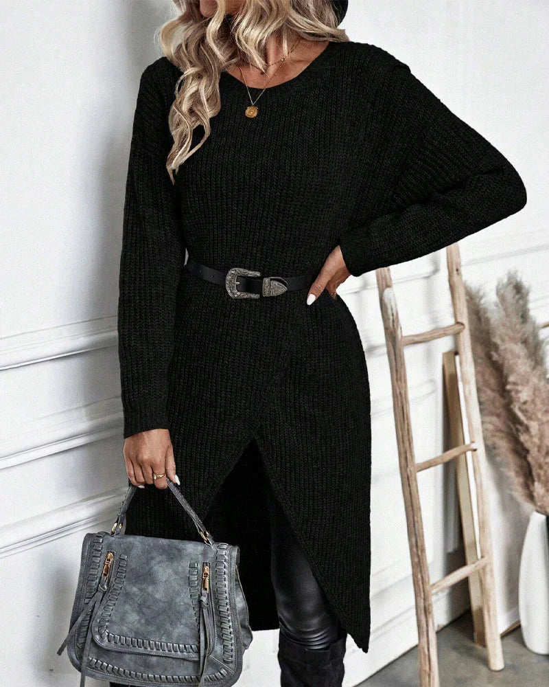 Lange Trui Dames | Warme Oversized Trui met Comfortabele Pasvorm
