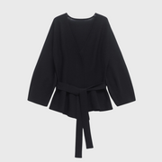 Geknoopt vest dames | Trendy vest met strikdetail en seizoenskleuren