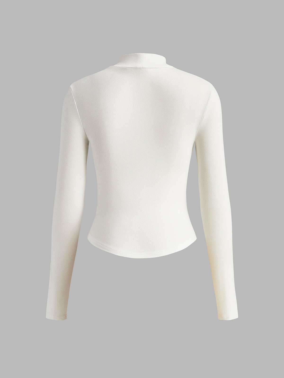 Lucy - Slimfit top met bustier vorm