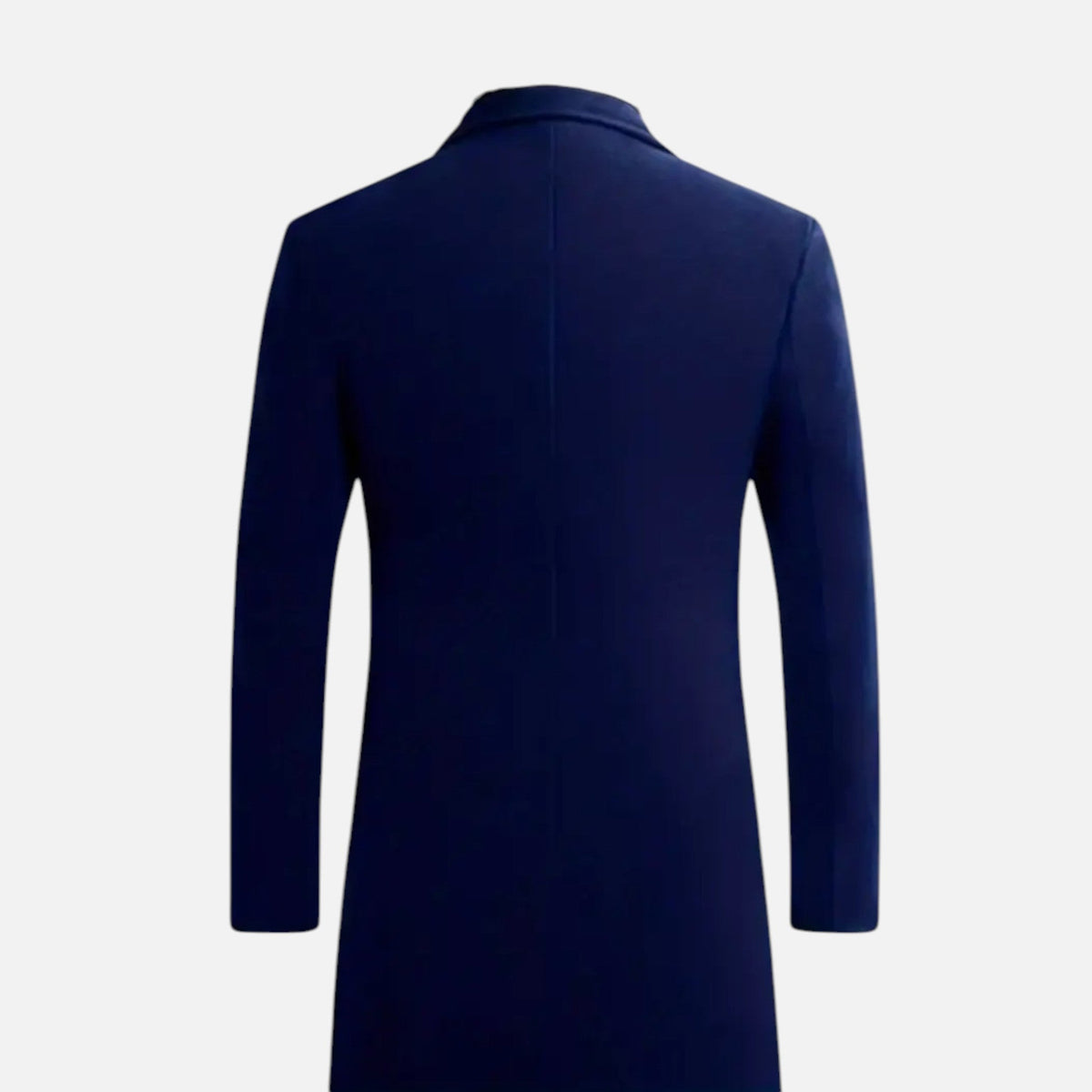 Heren Overjas Kniehoogte - Slim Fit Enkelrijs Model