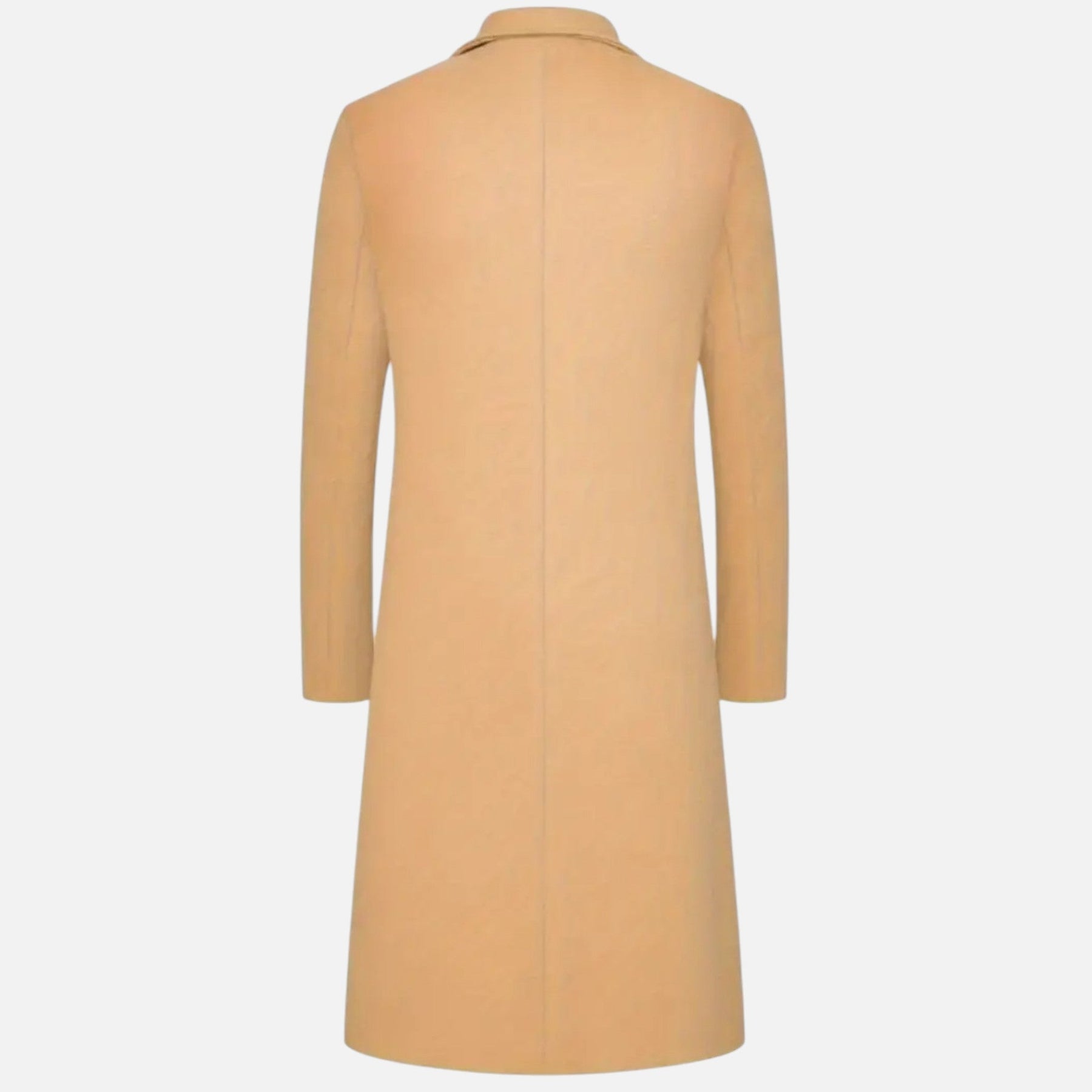 Heren Overjas Kniehoogte - Slim Fit Enkelrijs Model