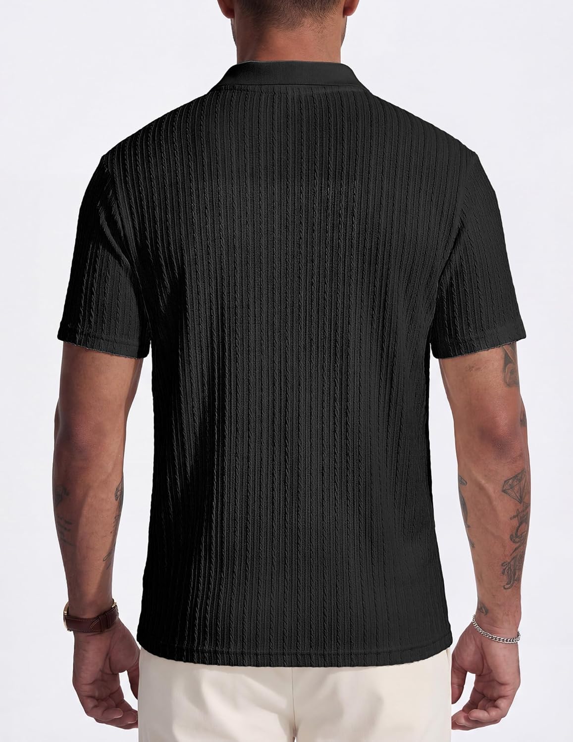 Heren Slim Fit Polo – Casual, Geschikt voor Dagelijks Gebruik