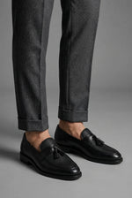 Heren Slim Fit Loafers – Geschikt voor Formele Gelegenheden, Met Tassels