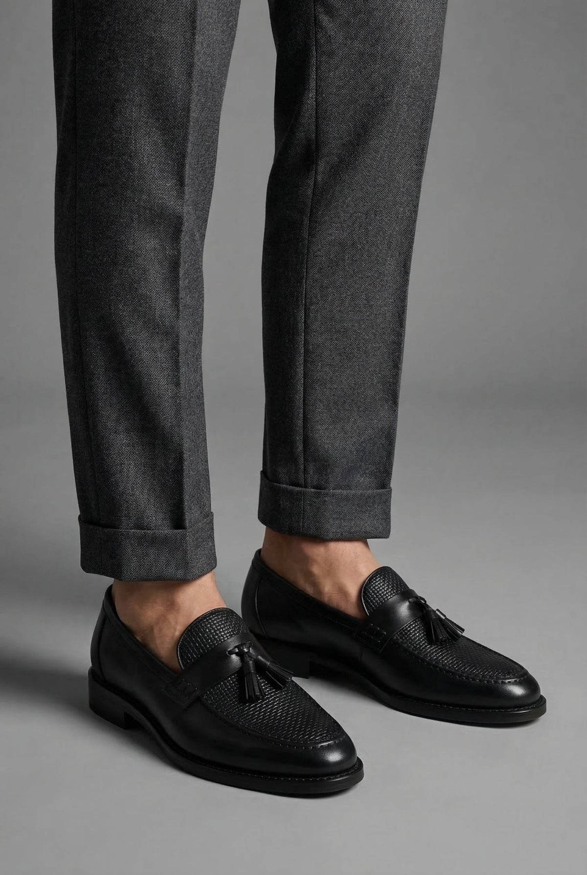 Heren Slim Fit Loafers – Geschikt voor Formele Gelegenheden, Met Tassels