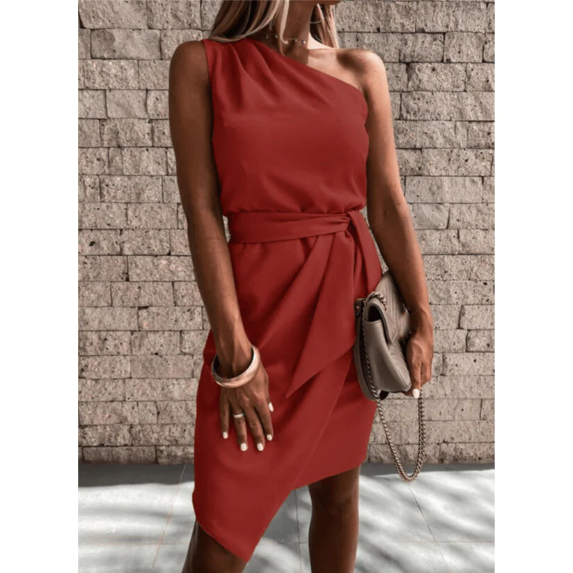 Mimi - Off Shoulder Elegante Formele Jurk