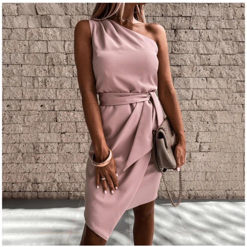 Mimi - Off Shoulder Elegante Formele Jurk