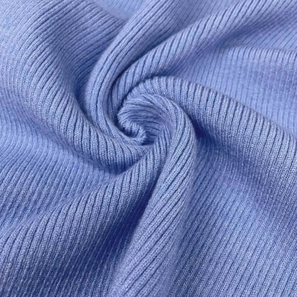 Modieuze blauwe trui voor dames