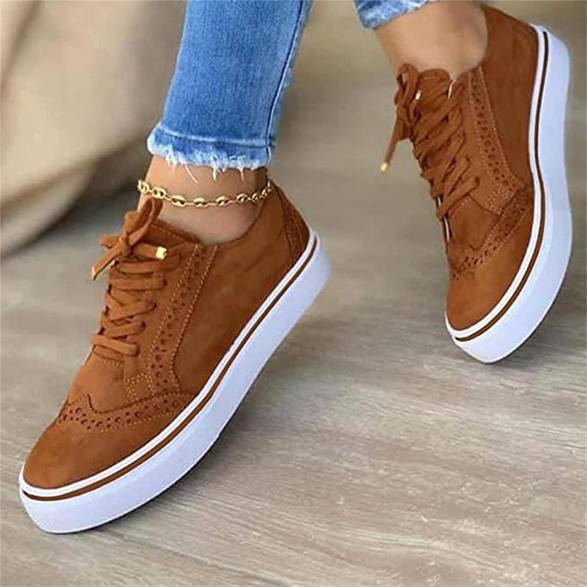 Merle trendy sneaker voor dames