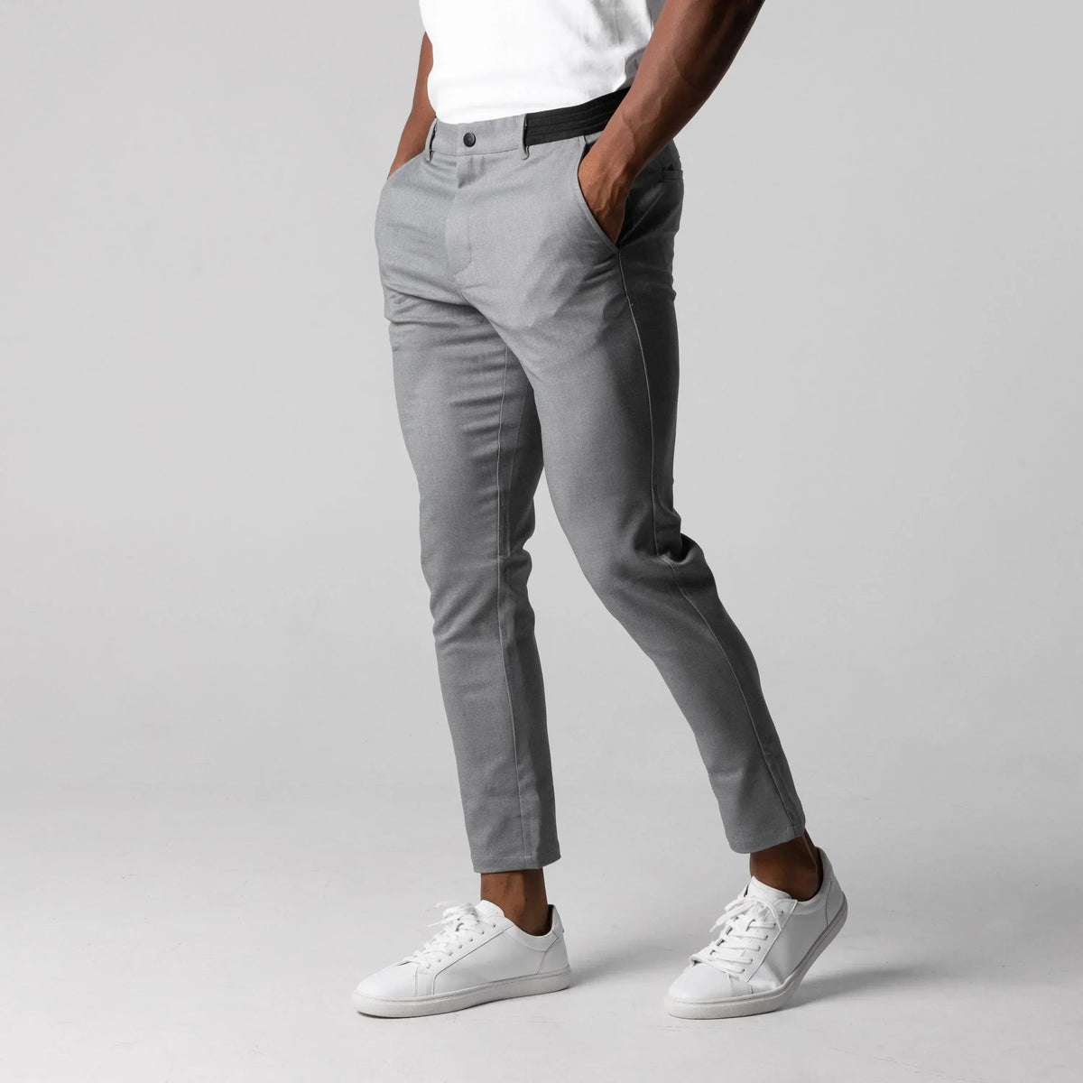 Heren Slim Fit Broek – Casual voor Dagelijks Gebruik, Geschikt voor Lente en Zomer