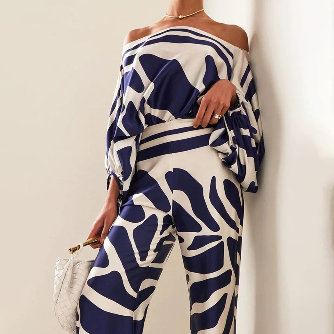 Satijnen Set | Dames tweedelige set