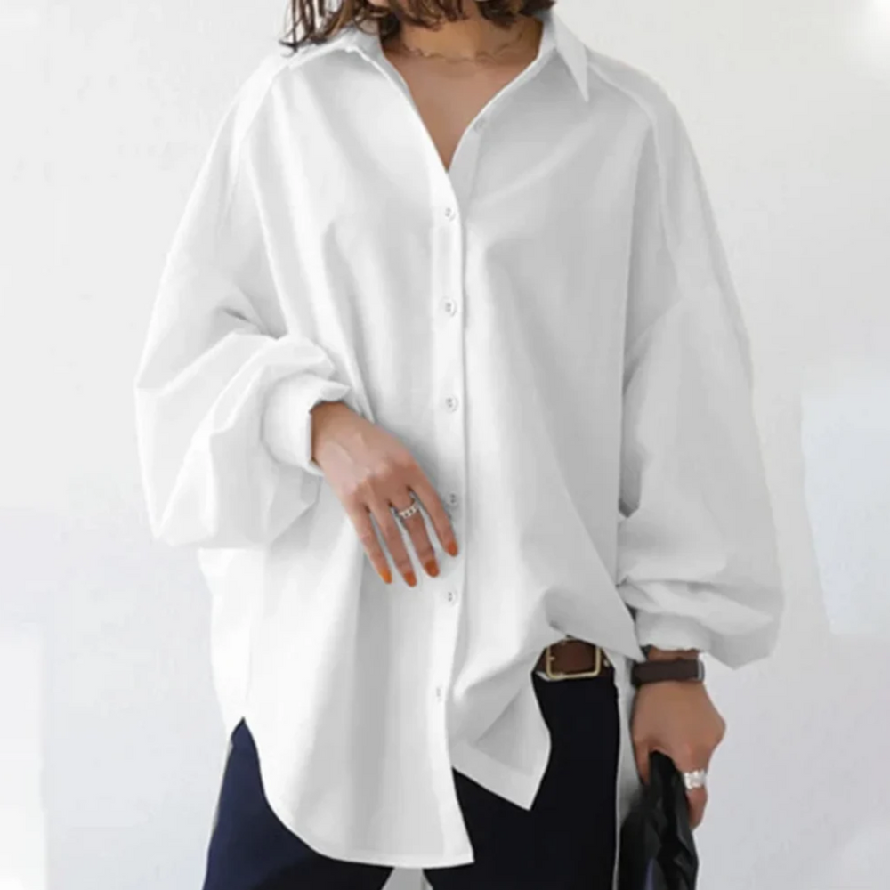 Gerda | Oversized Blouse Dames – Chic en Comfortabel Design voor Elke Gelegenheid