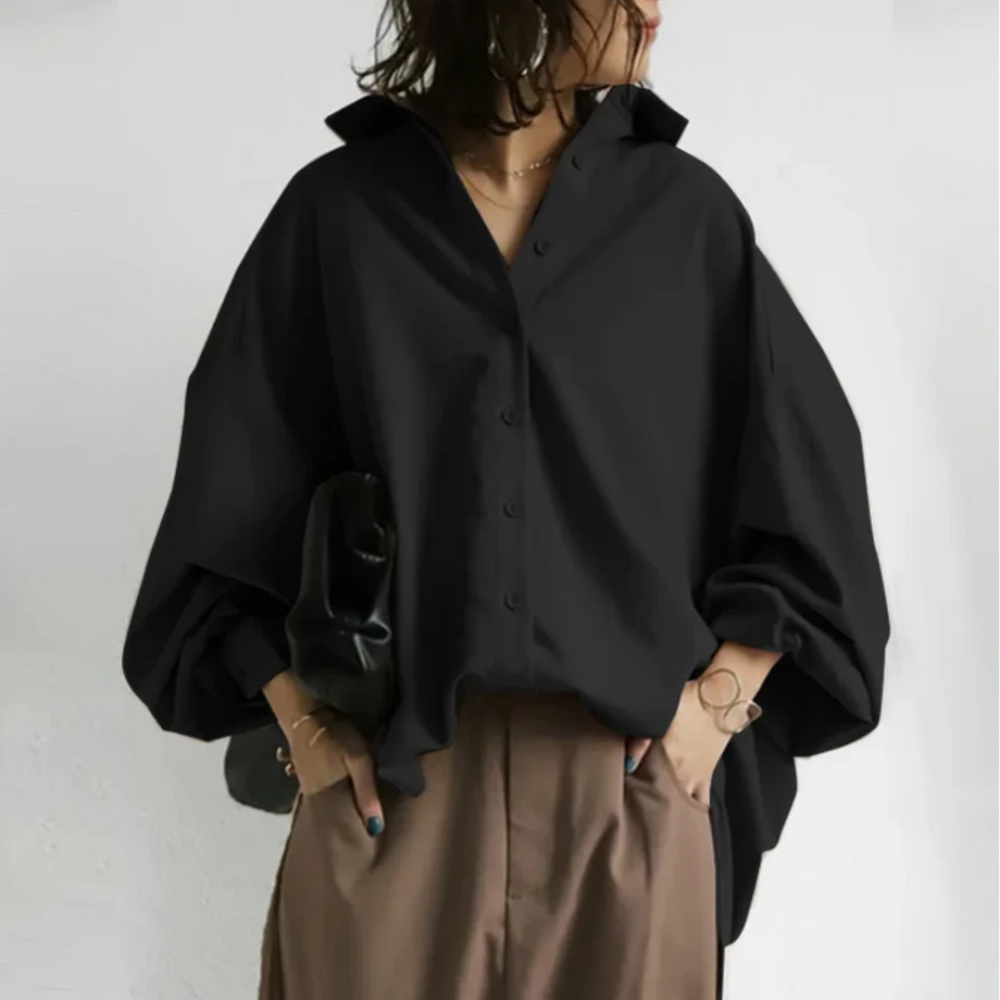 Gerda | Oversized Blouse Dames – Chic en Comfortabel Design voor Elke Gelegenheid