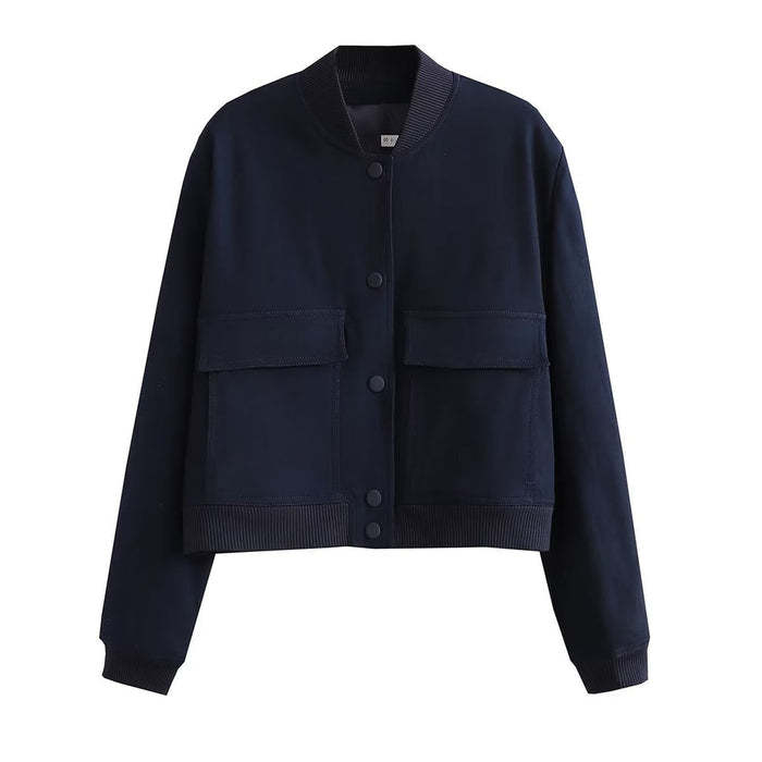Nyssa | Dames bomberjack van luxe velvet met elegante uitstraling