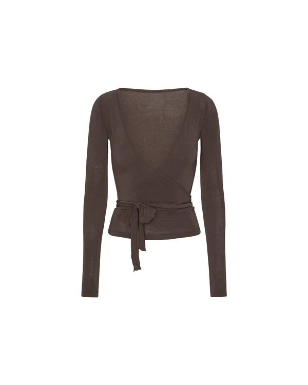 Lichaamssculptuurvest bruin voor dames | Shapewear vest met compressie en onzichtbare pasvorm