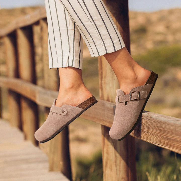 Precious - Orthopedische Boston Clogs Damespantoffels
