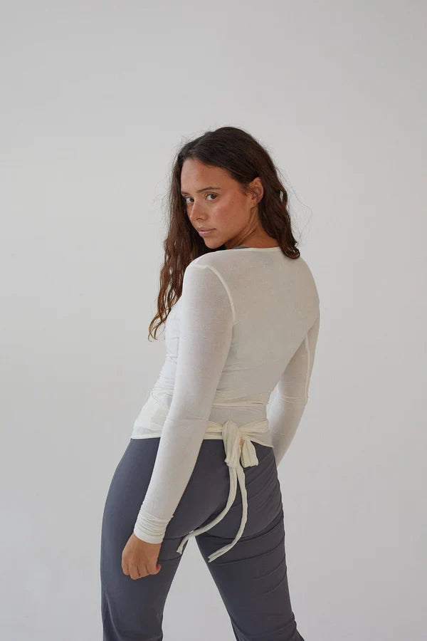 Lichaamssculptuurvest wit dames | Shapewear vest met compressie en onzichtbare pasvorm