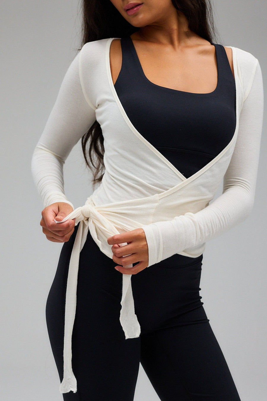 Lichaamssculptuurvest wit dames | Shapewear vest met compressie en onzichtbare pasvorm