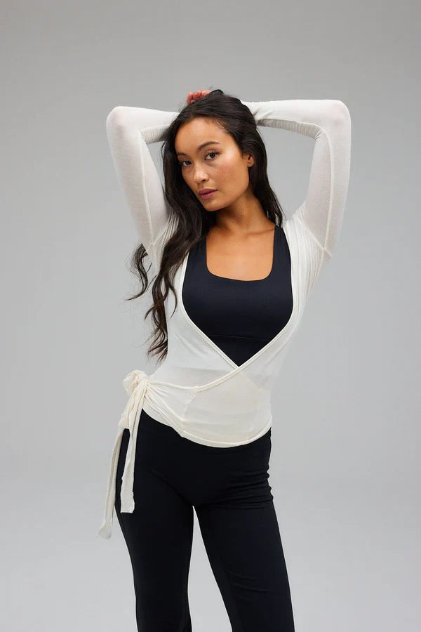 Lichaamssculptuurvest wit dames | Shapewear vest met compressie en onzichtbare pasvorm