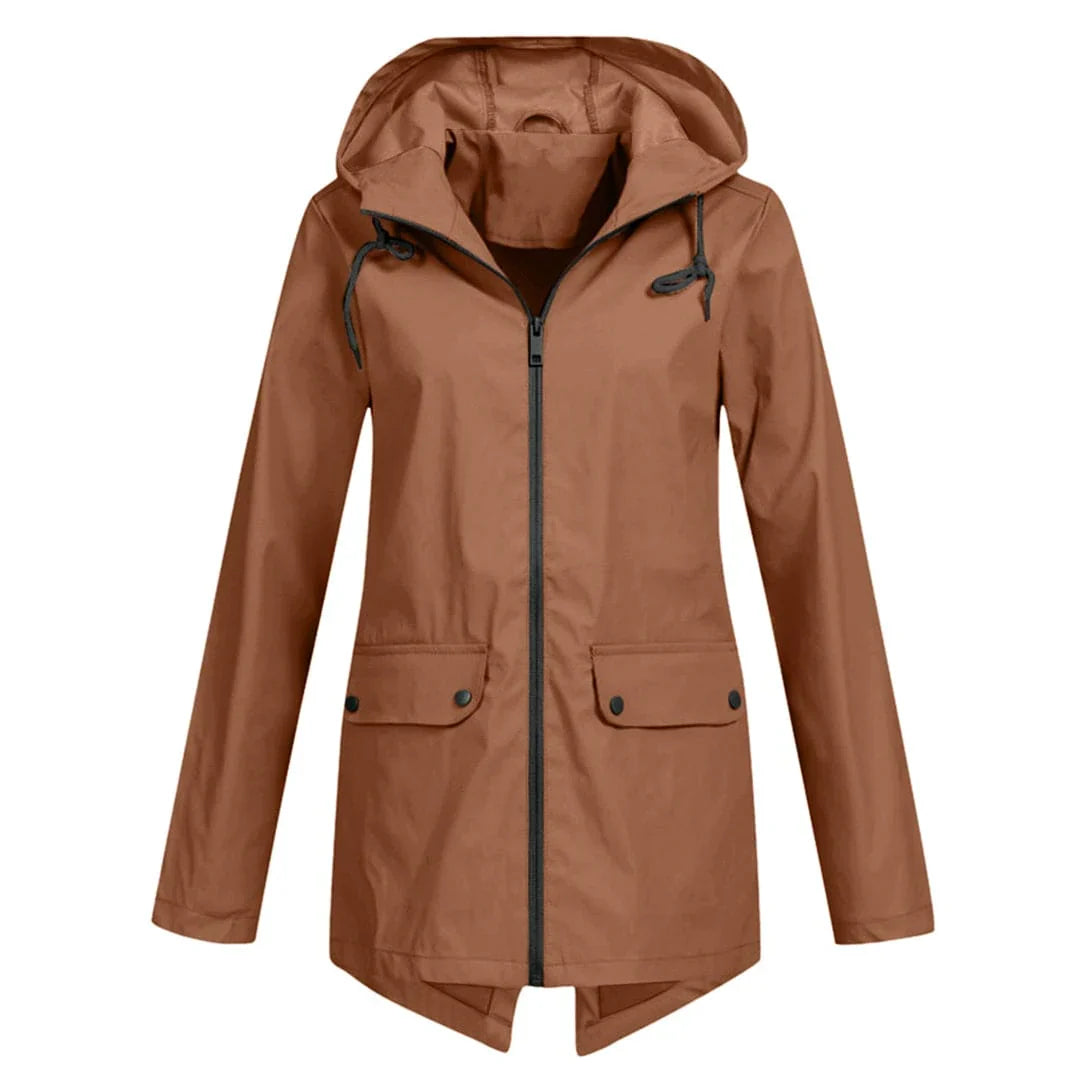 Regenjas met capuchon