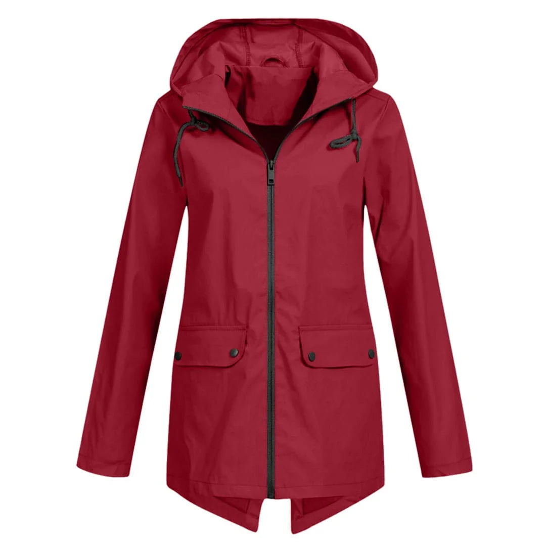 Regenjas met capuchon