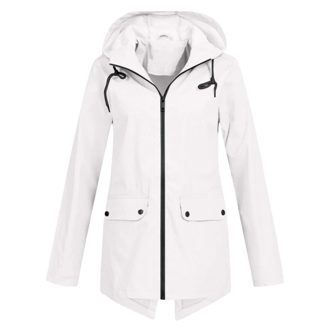 Regenjas met capuchon