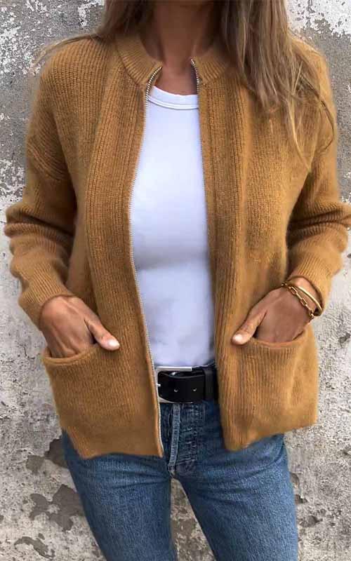 Shaira | Dames gebreid vest met tijdloos design en ultiem comfort