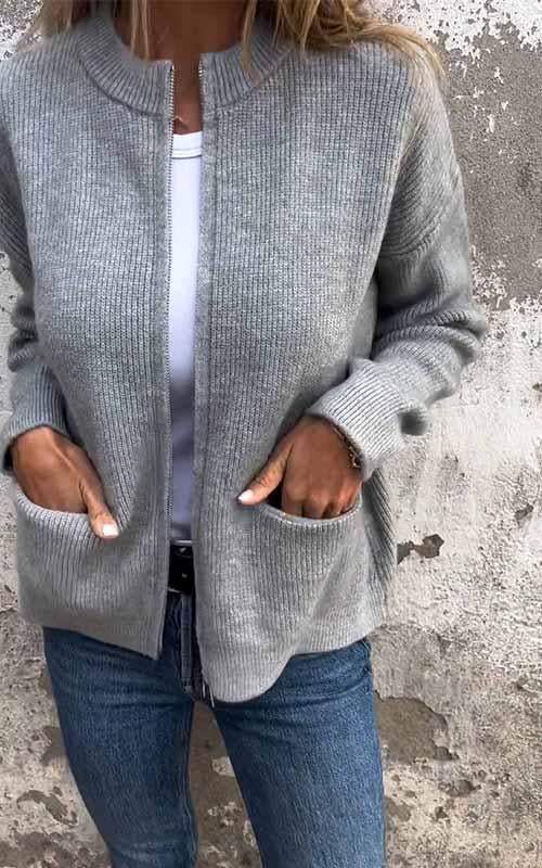 Shaira | Dames gebreid vest met tijdloos design en ultiem comfort