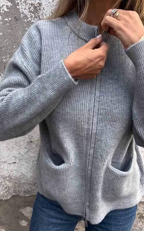 Shaira | Dames gebreid vest met tijdloos design en ultiem comfort