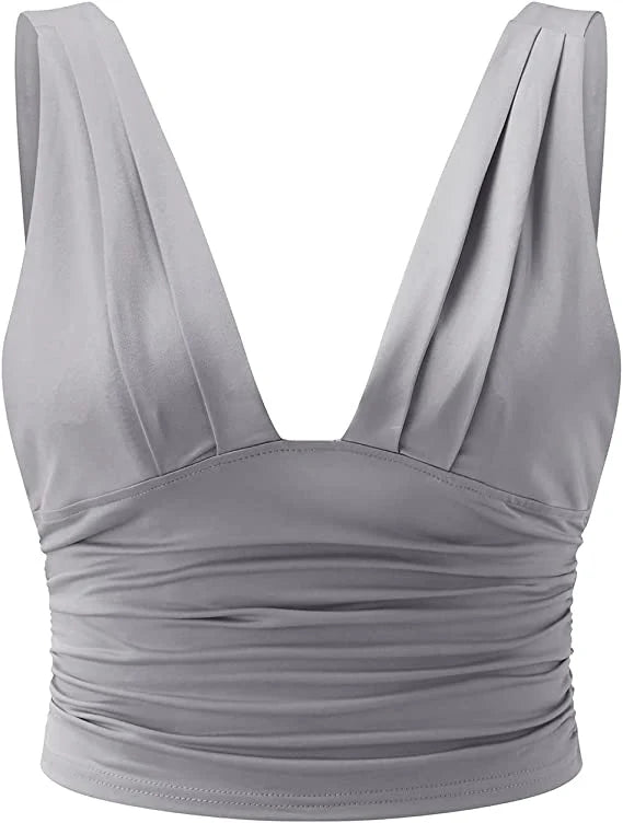Shiloh - Mouwloze V-Hals Top