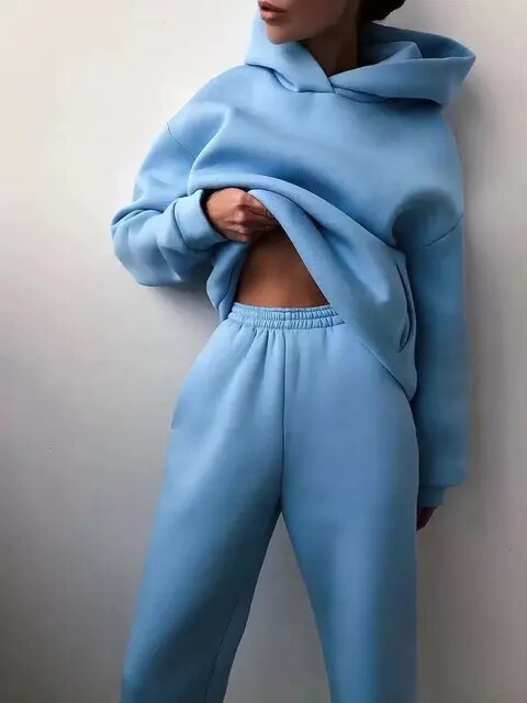 Skylar - Oversized trainingspak met capuchon
