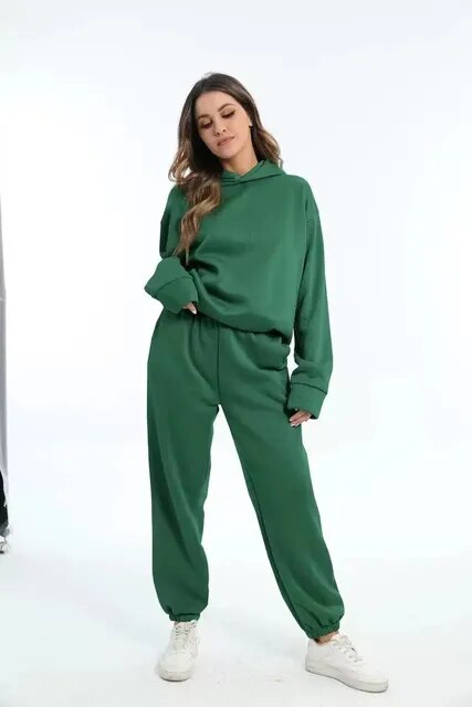 Skylar - Oversized trainingspak met capuchon