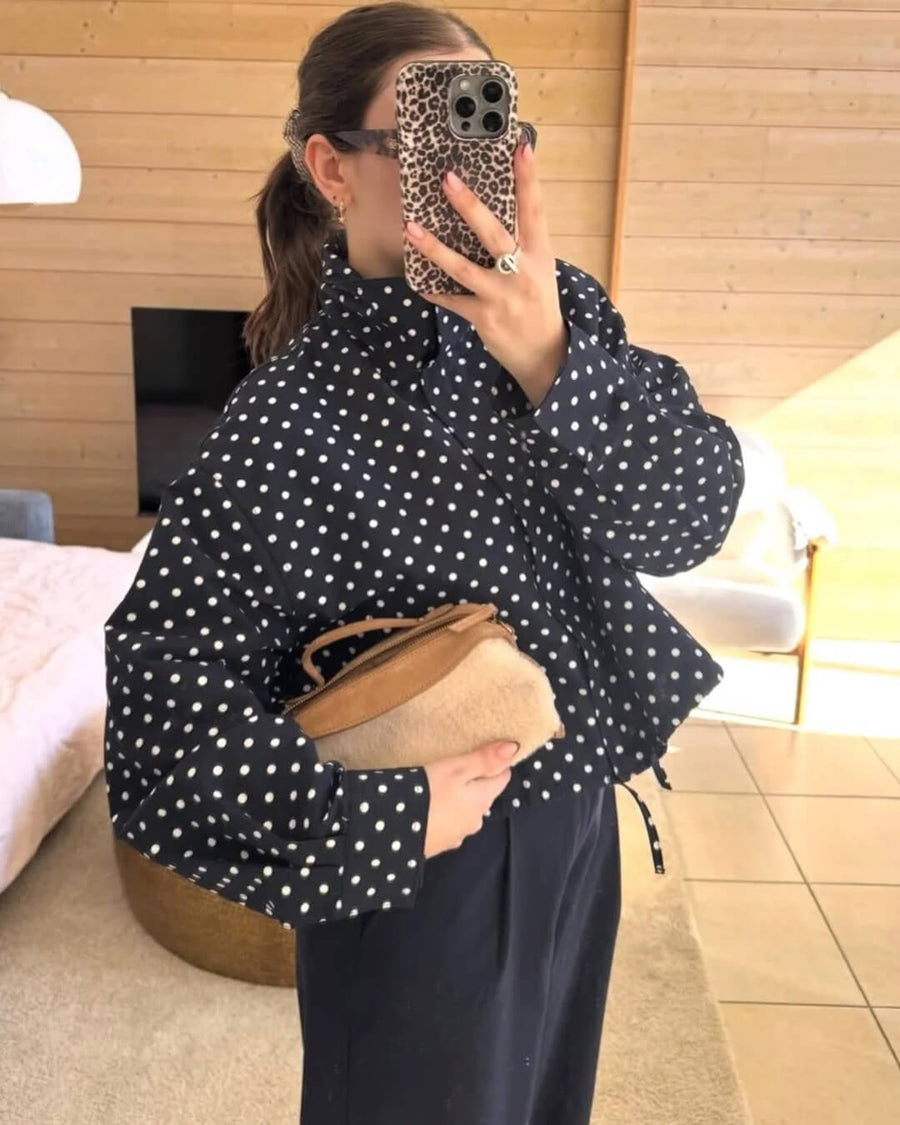 Dames Oversized Jas – Met Knopen, Geschikt voor Herfst en Winter