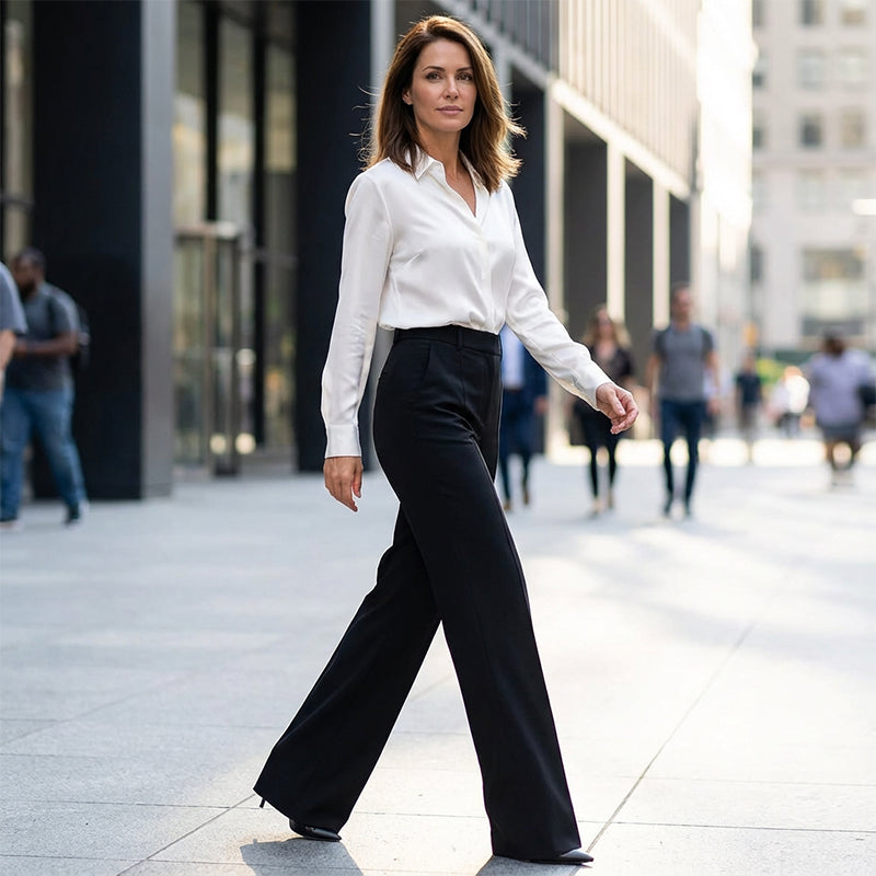Annette | Chique broek met hoge taille